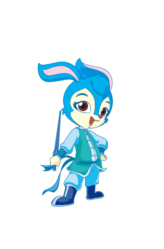 虹猫蓝兔动漫明星-蓝兔